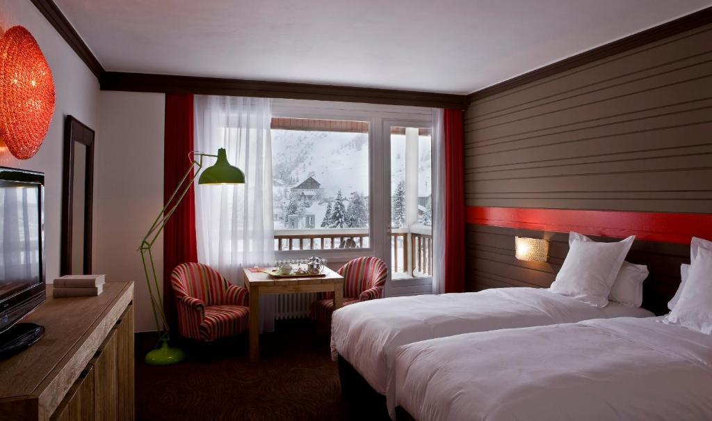 Hotel Ormelune Val-dʼIsère Zimmer foto